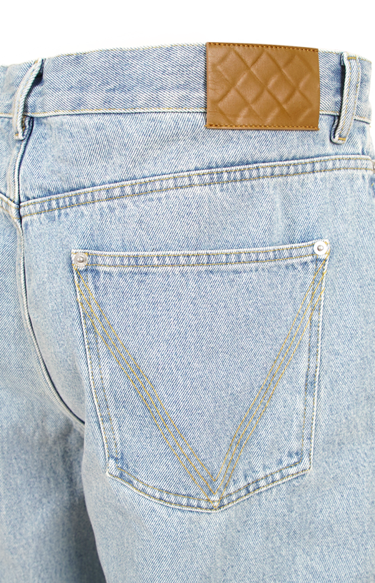Sky Bleached Wide Leg Jeans