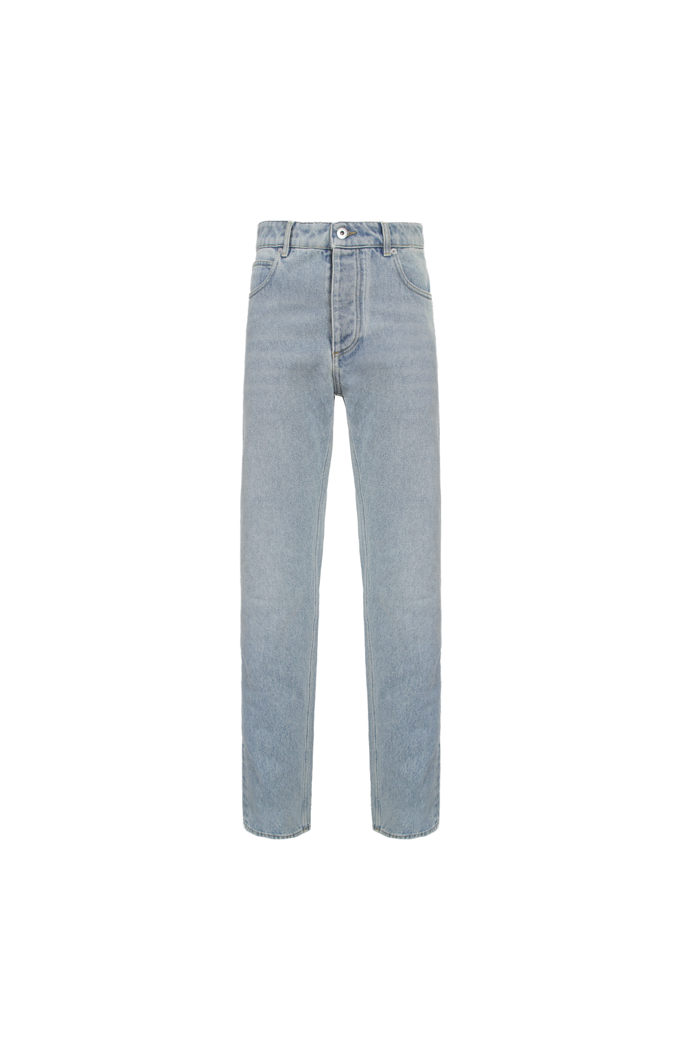 Light Bleach Straight Jeans
