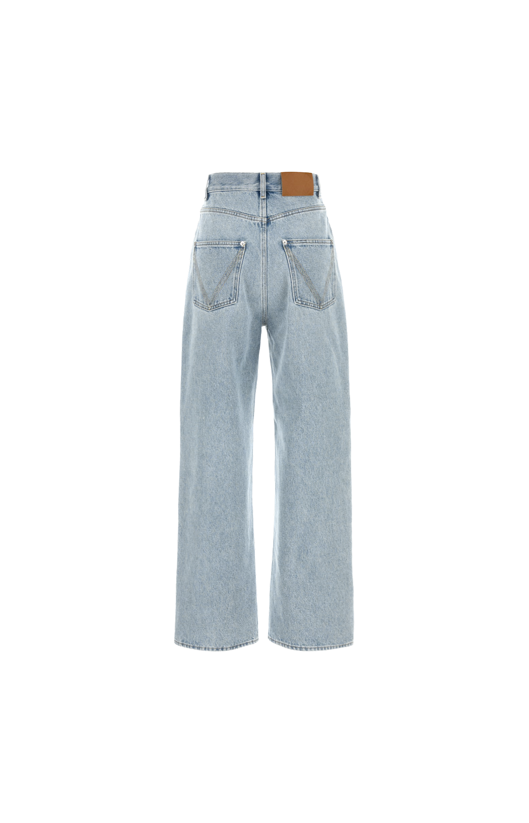 Light Bleach Wide Jeans