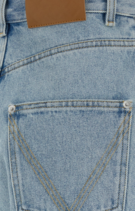 Light Bleach Wide Jeans