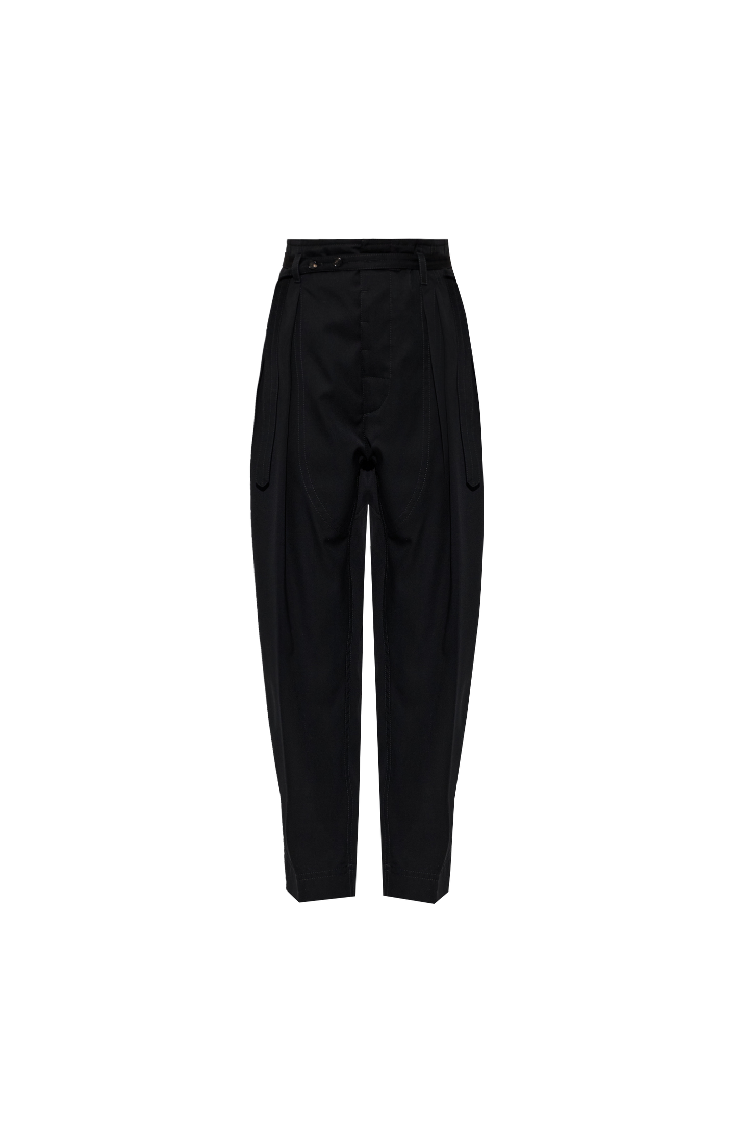 Black Wool Pants
