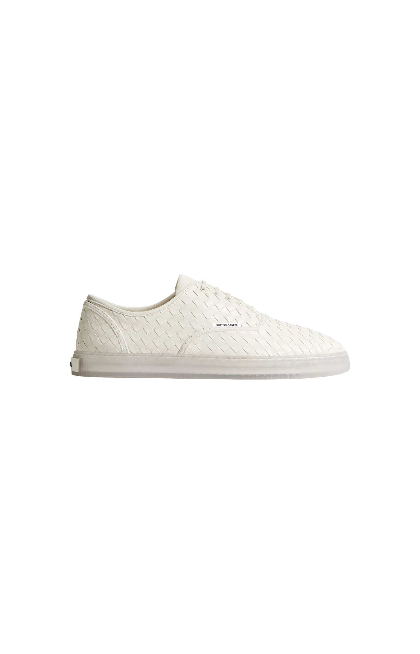 White Intrecciato Sneakers
