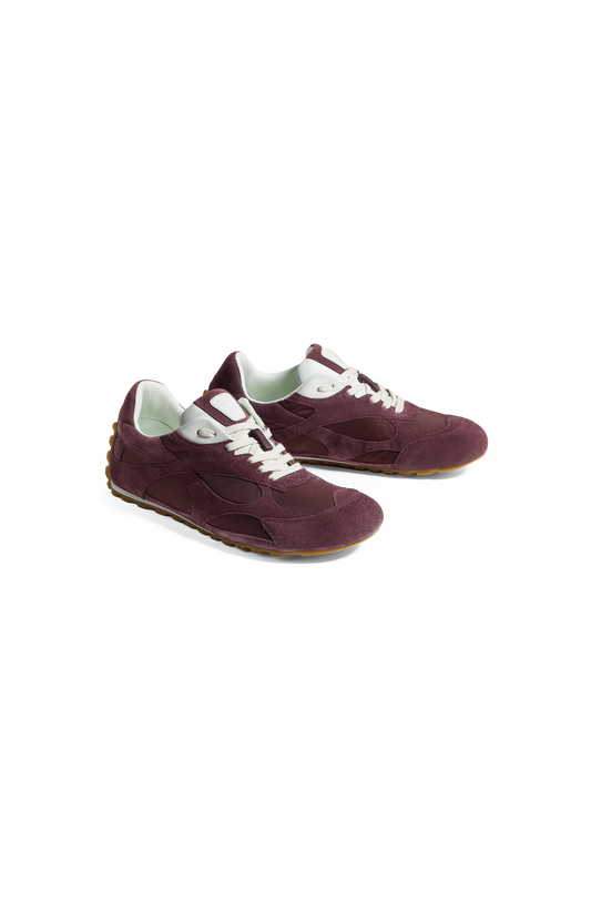 Orbit Flash Sneaker in Deep Mahogany/Glacier