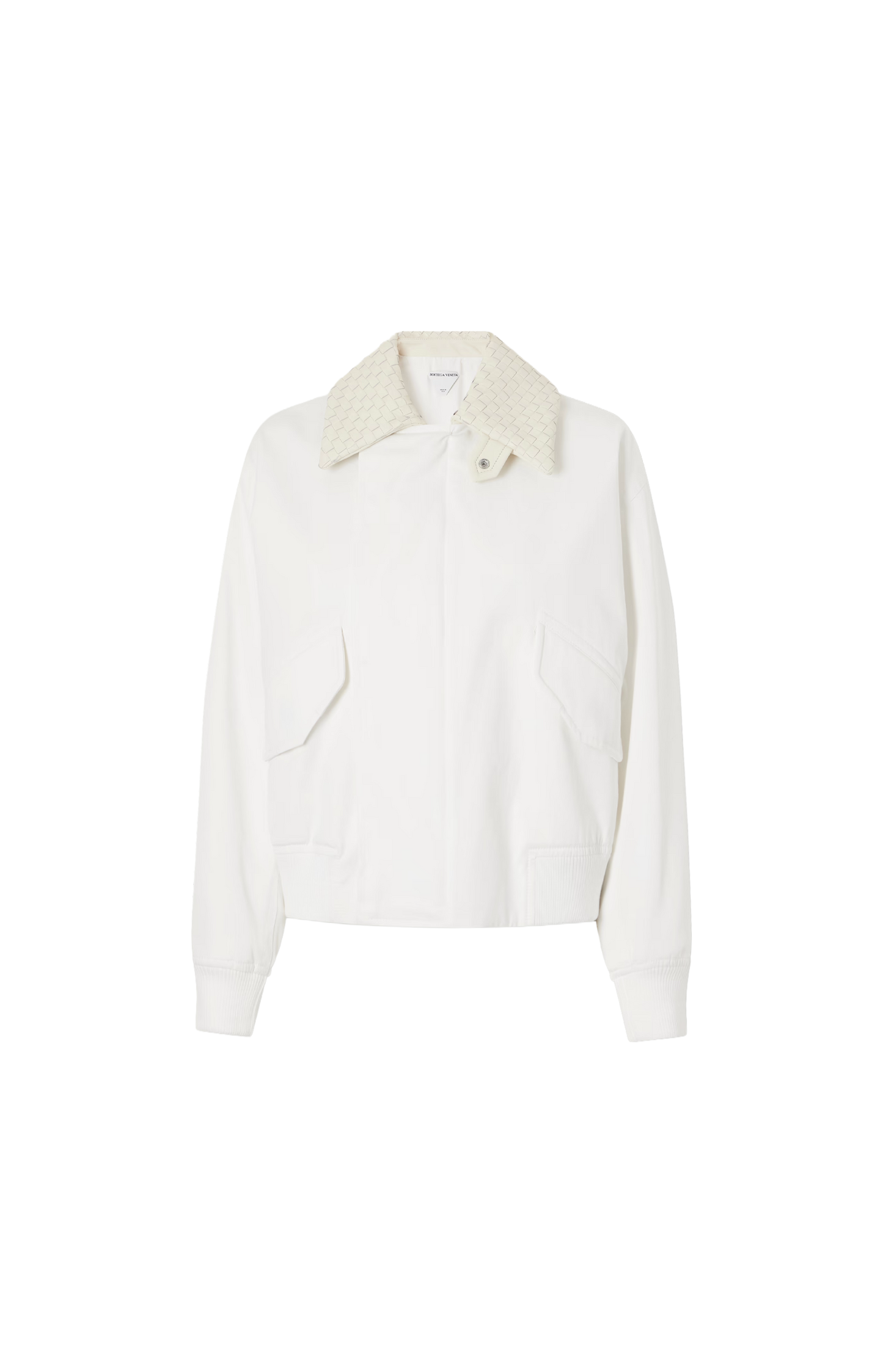 Cotton Blouson in White