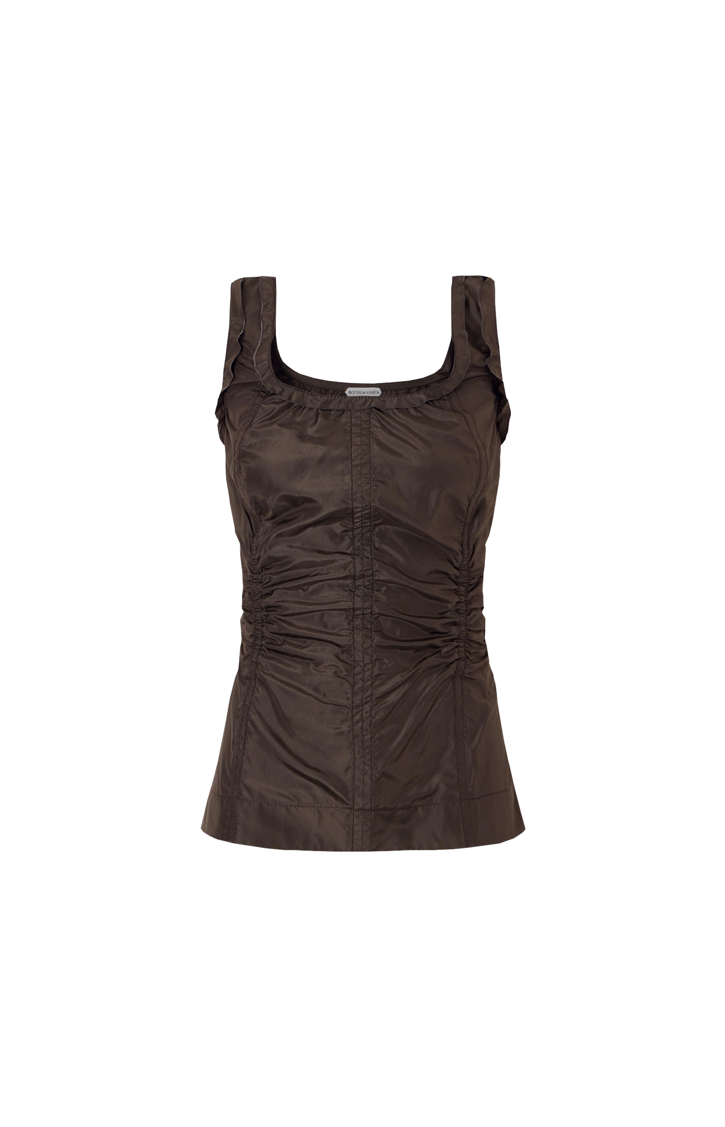 Washed Silk Taffeta Top