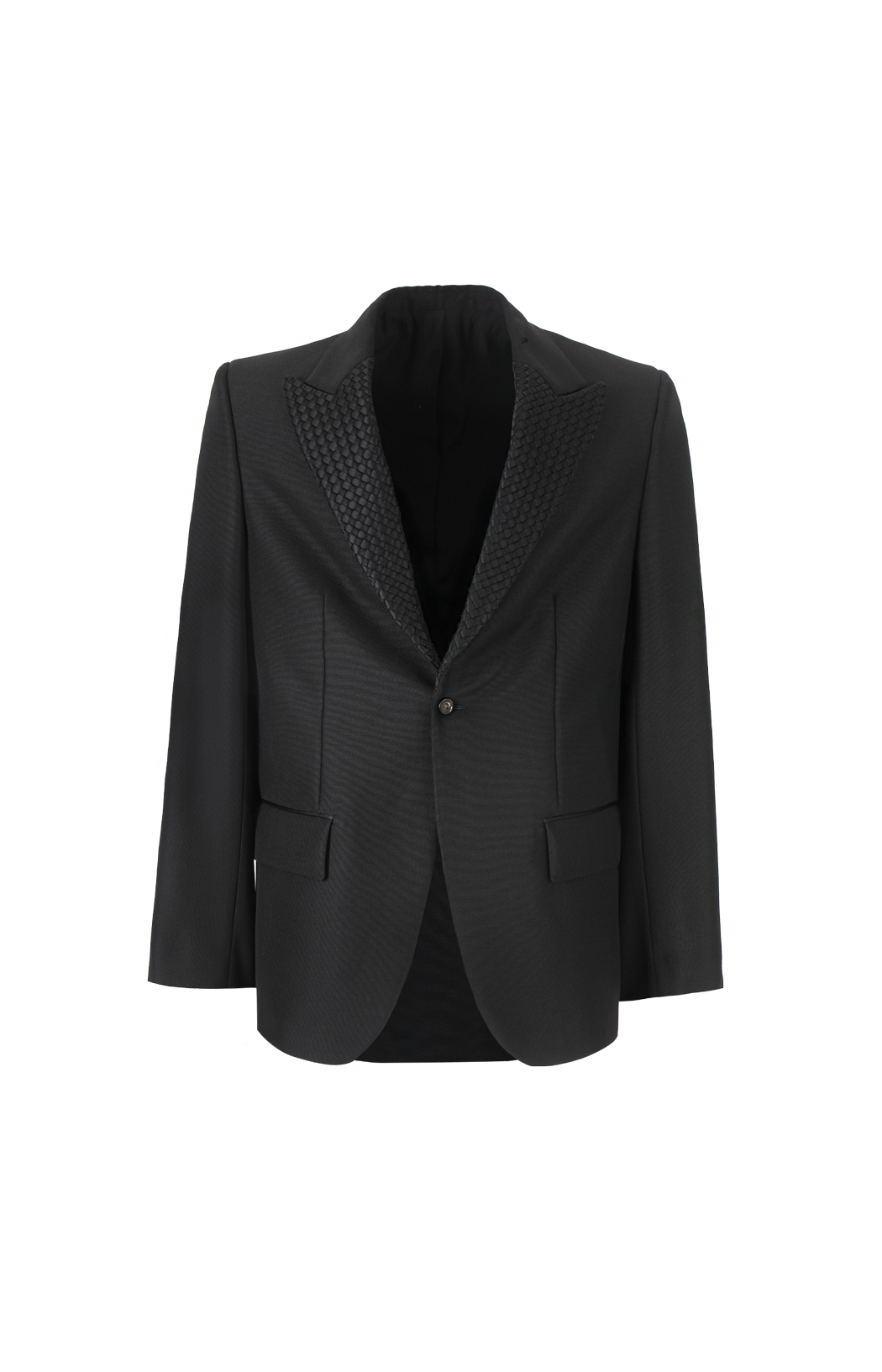 Mohair And Wool Jacket in Black