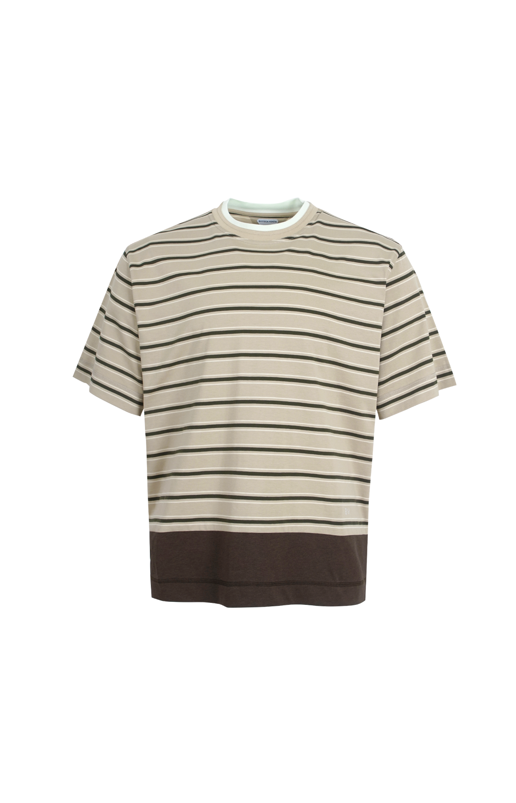 Striped T-Shirt in Beige