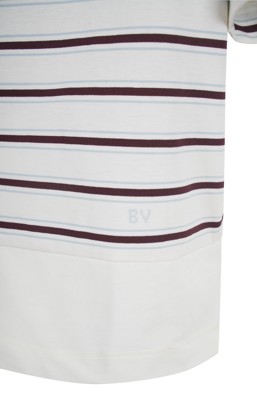 Striped T-Shirt in Dove