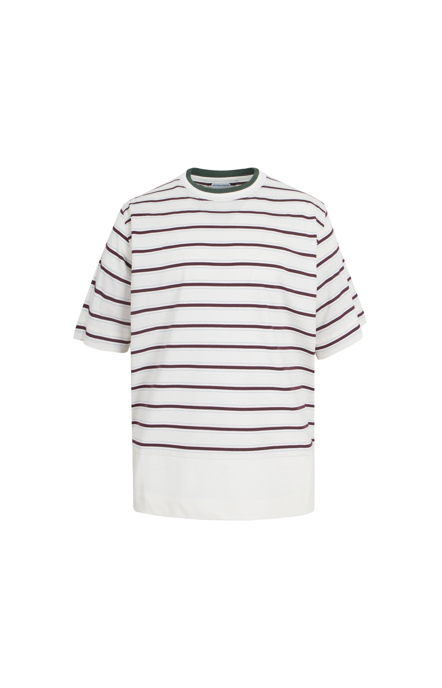 Striped T-Shirt in Dove