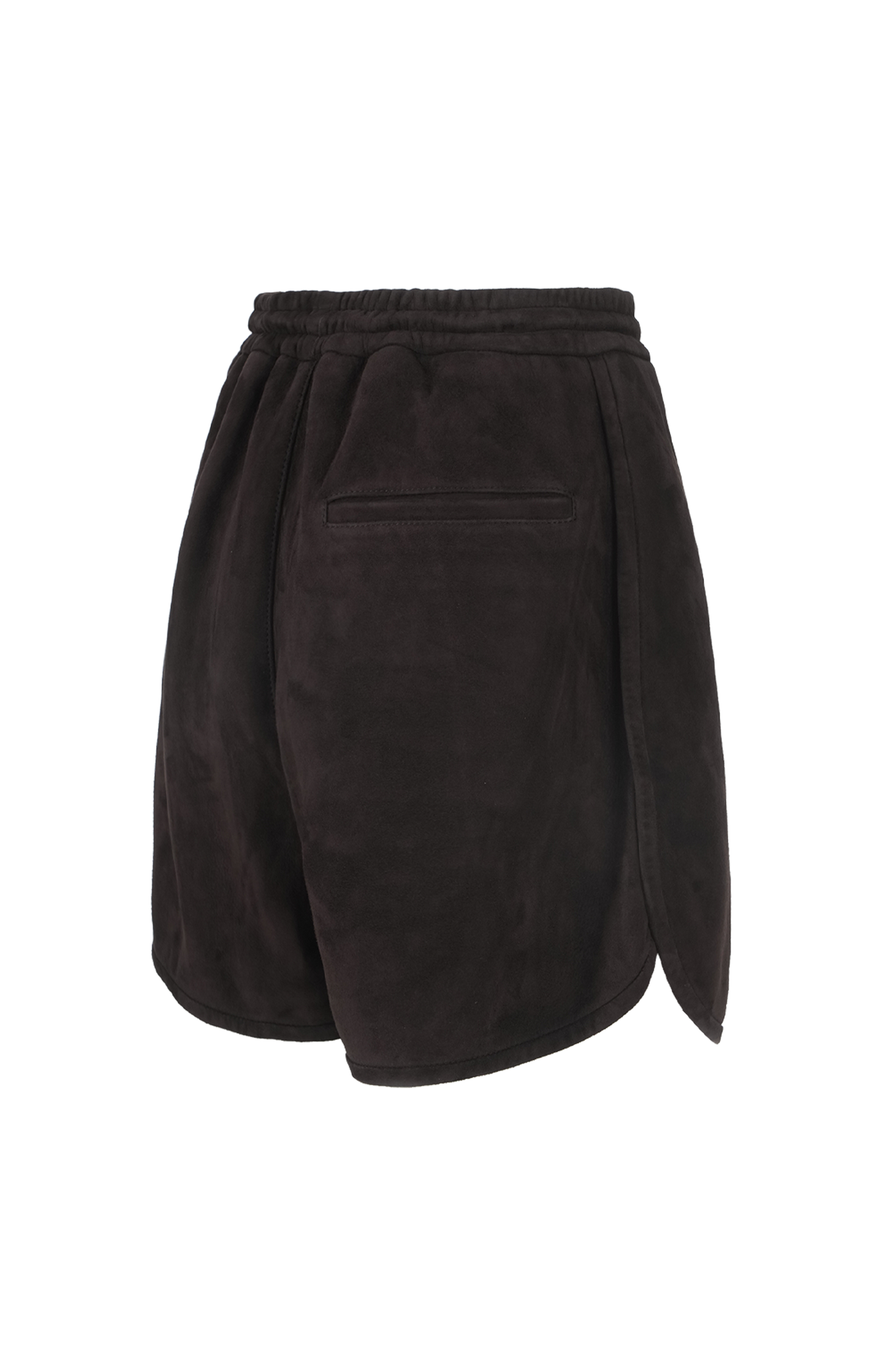 Suede Shorts in Intense Carubo