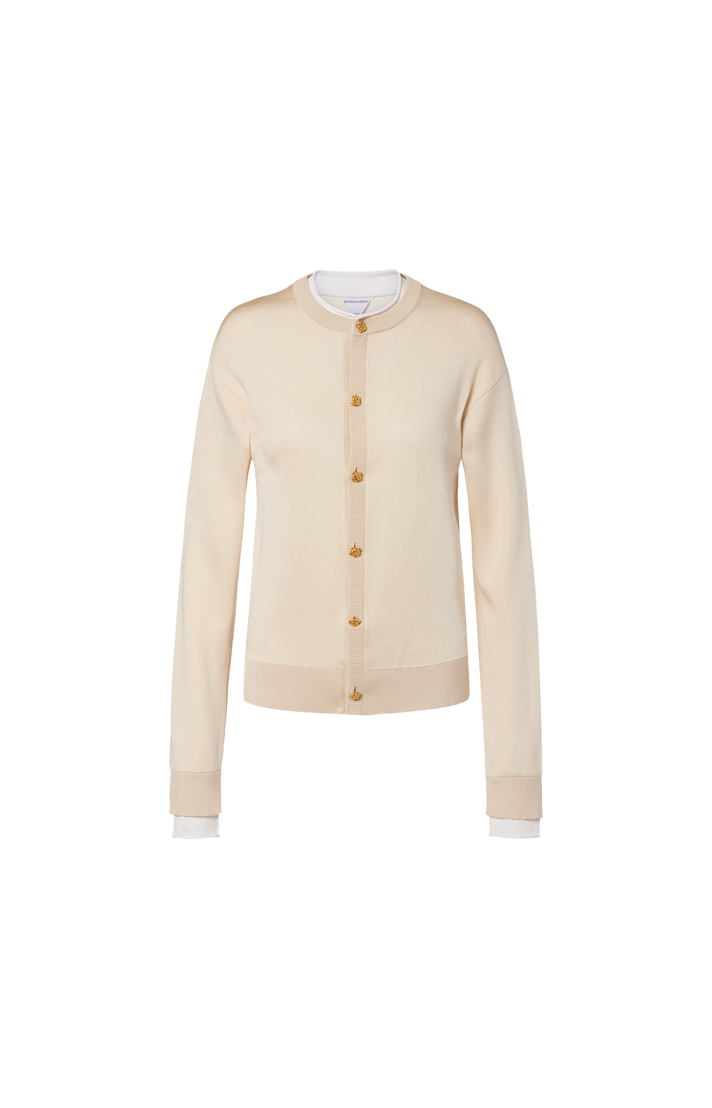 Silk Double Knit Cardigan