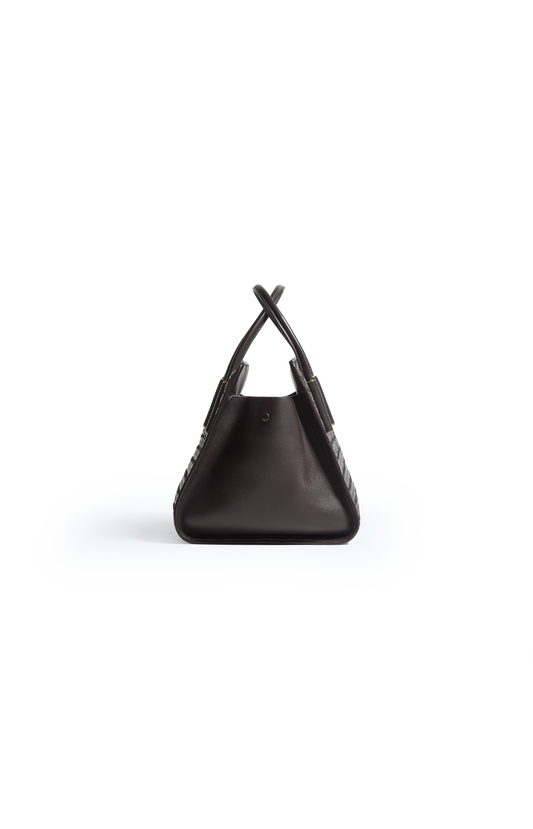 Small Barbara Tote in Espresso
