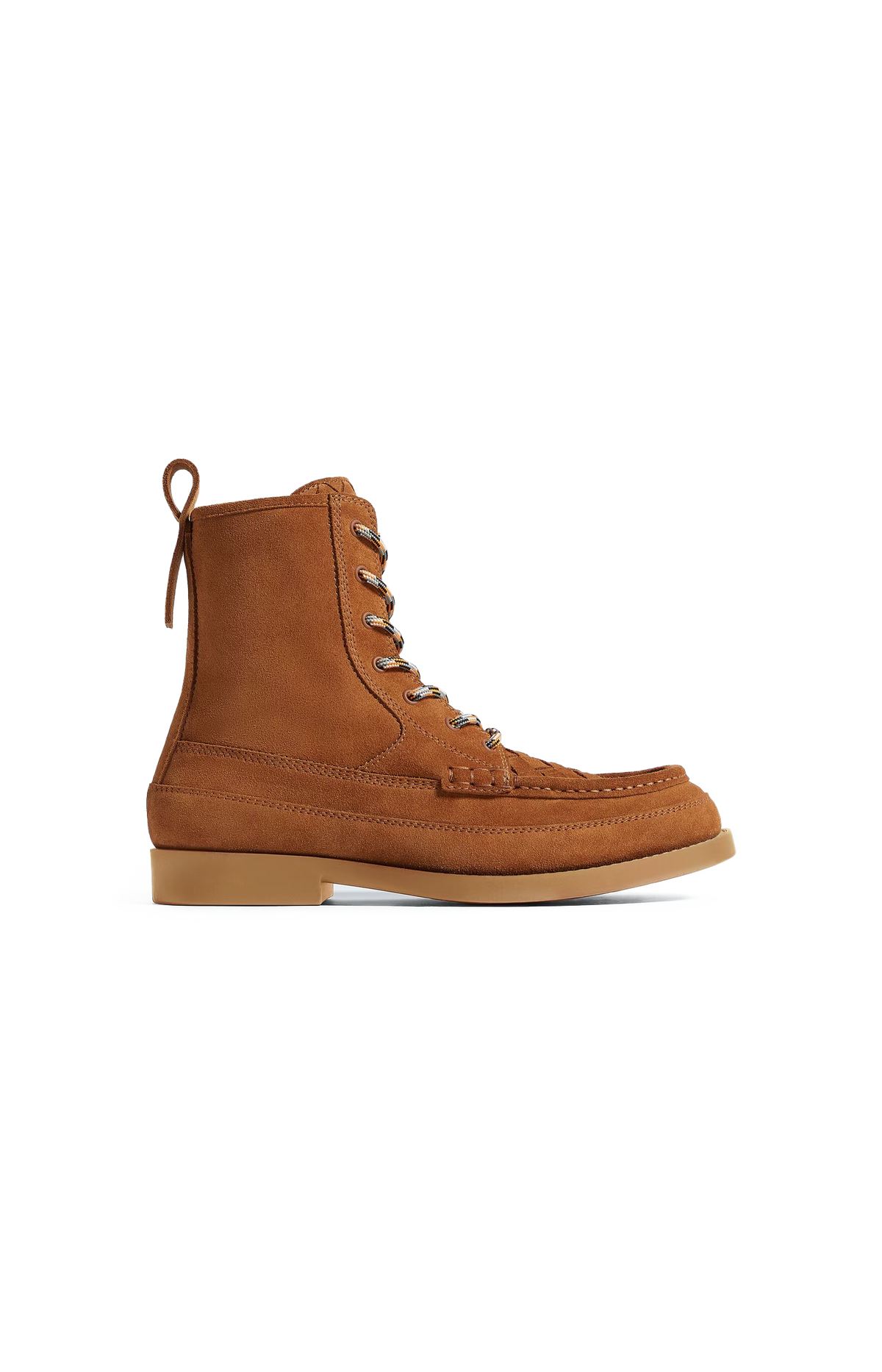 Bottega Veneta Pier Ankle Boot in Tannin — front view