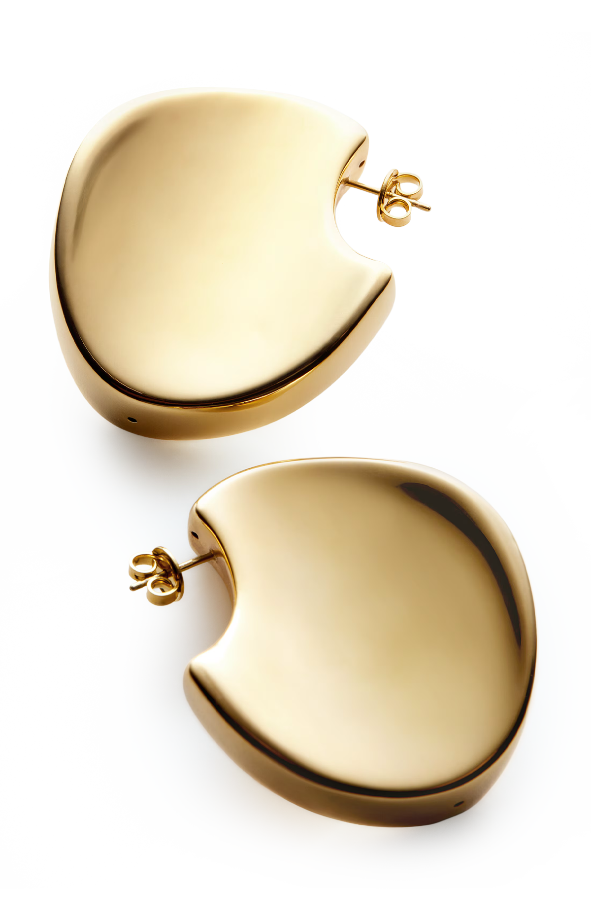 Large Disc Earrings