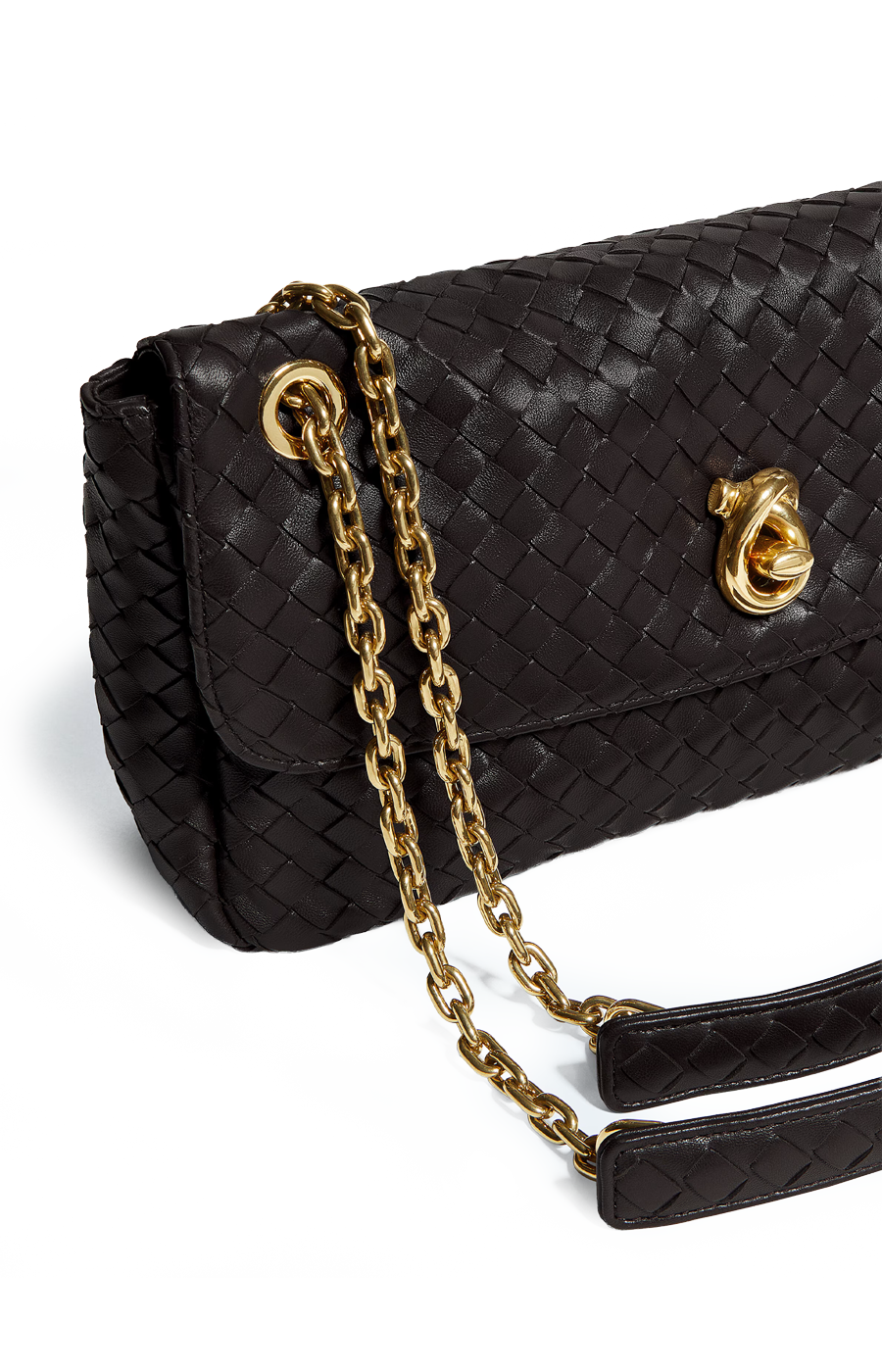 Madison Shoulder Bag in Espresso