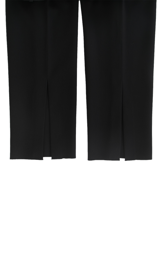 Bottega Veneta Wool Grain De Poudre Pants in Black — product photo 2
