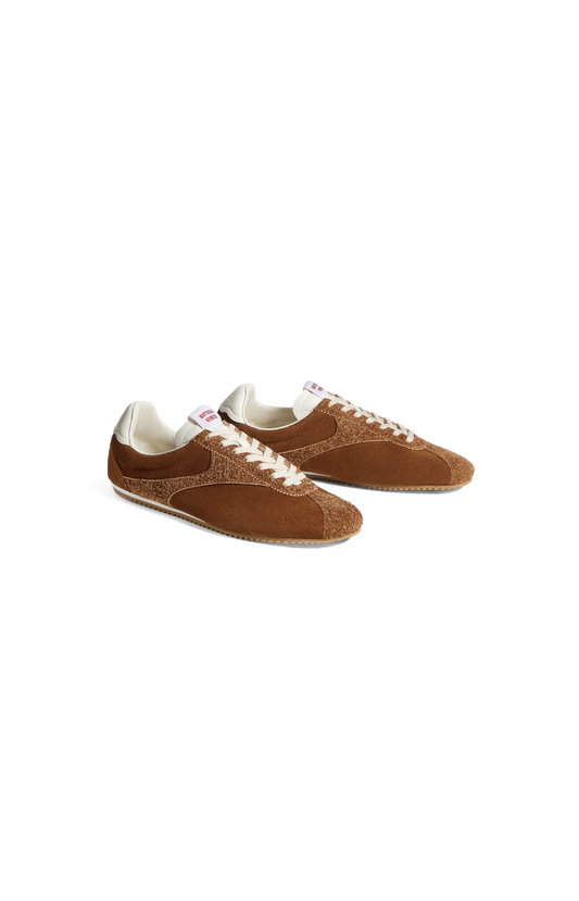 Shot Sneaker in Oat Cocoa/Alabaster