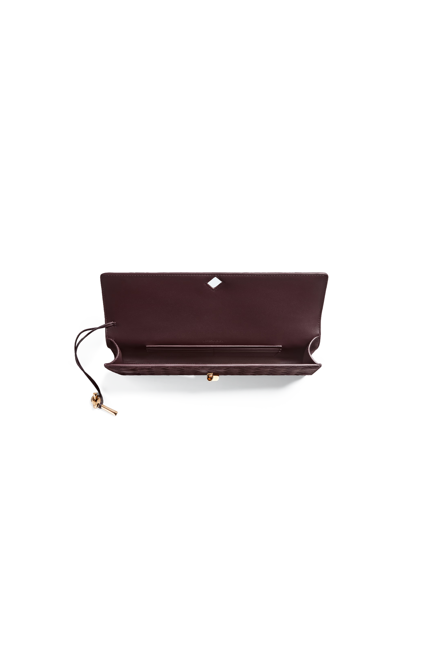 Andiamo Clutch in Mahogany