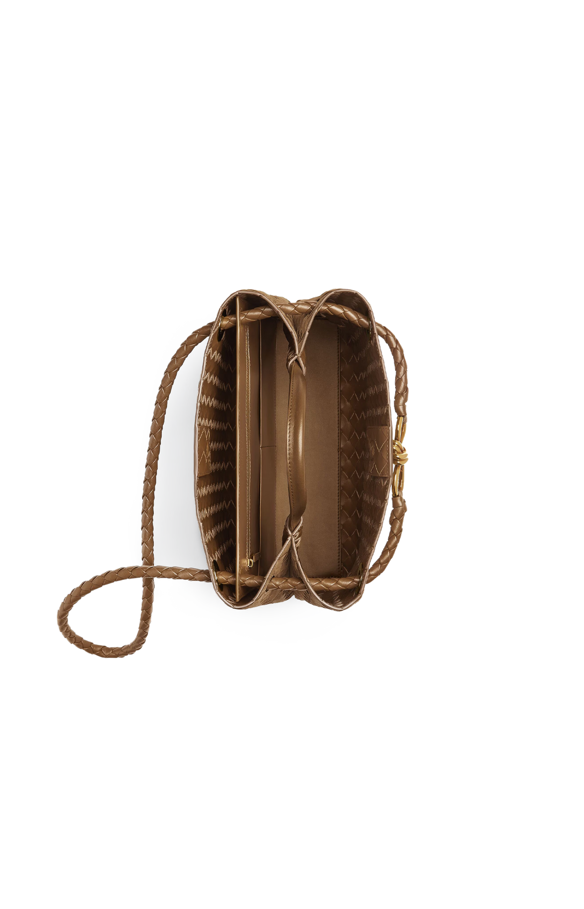 Andiamo Bag in Dark Caramel