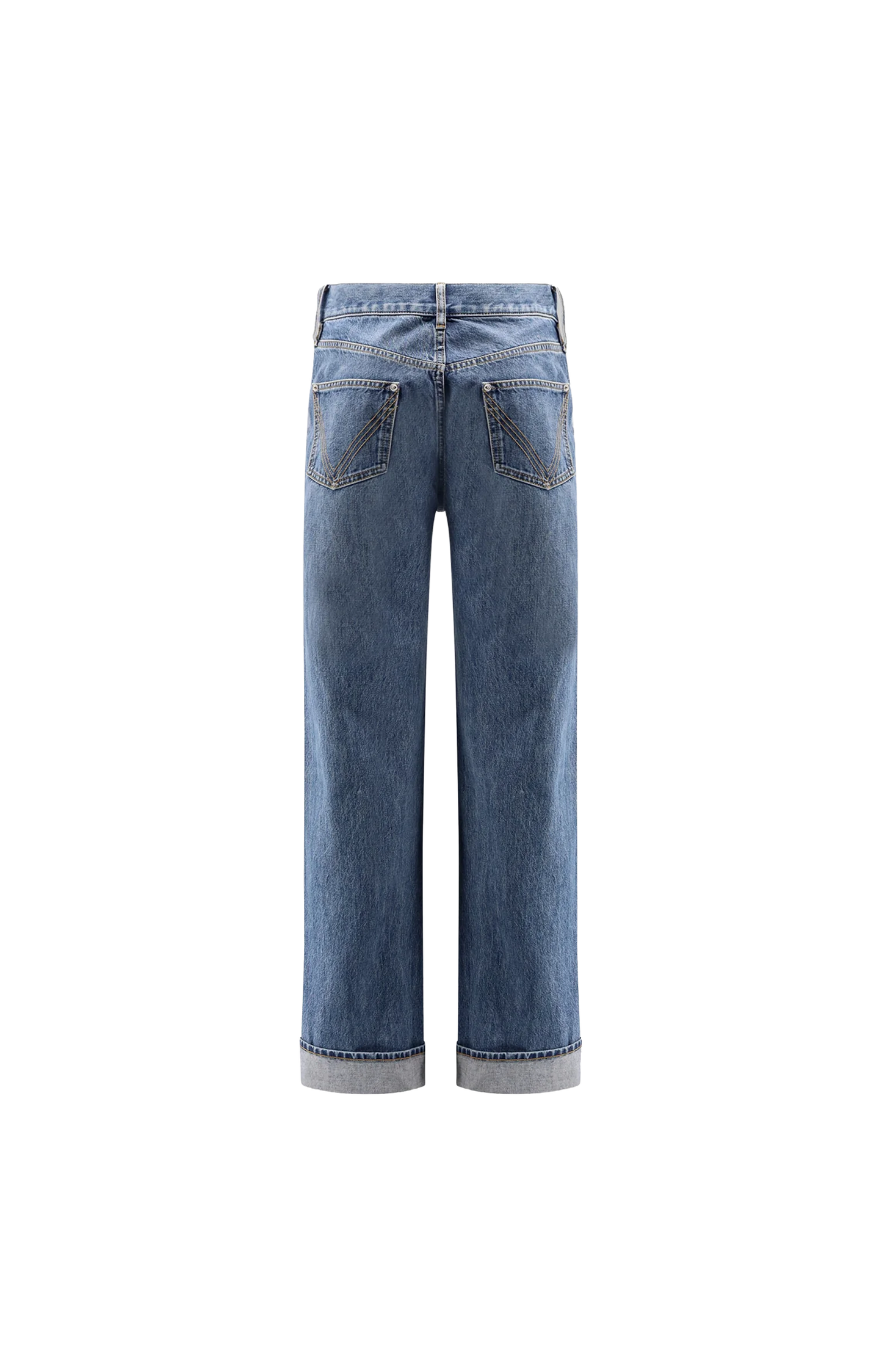 Vintage Indigo Straight Jeans