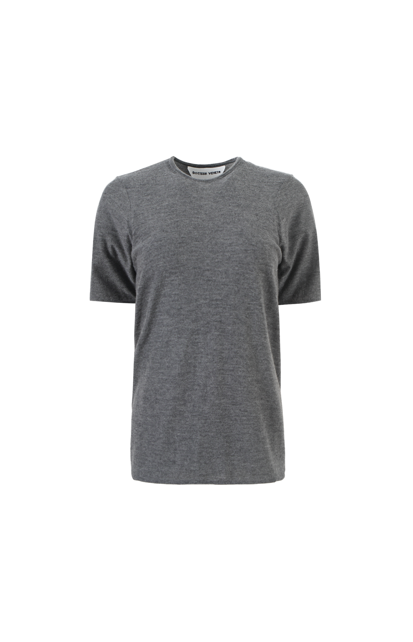 Gray t-shirt on a white background
