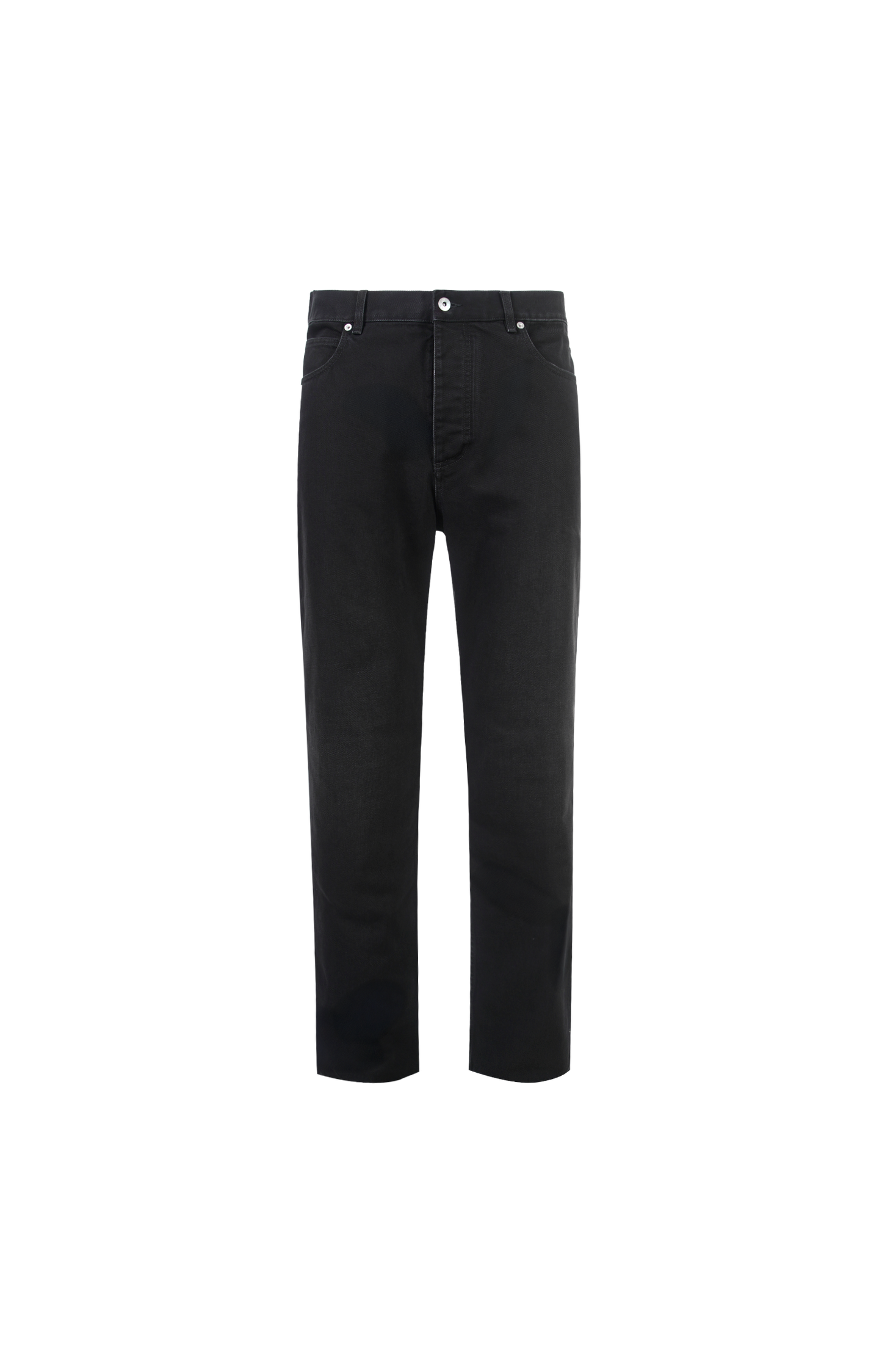 Faded Black Straight Leg Jeans