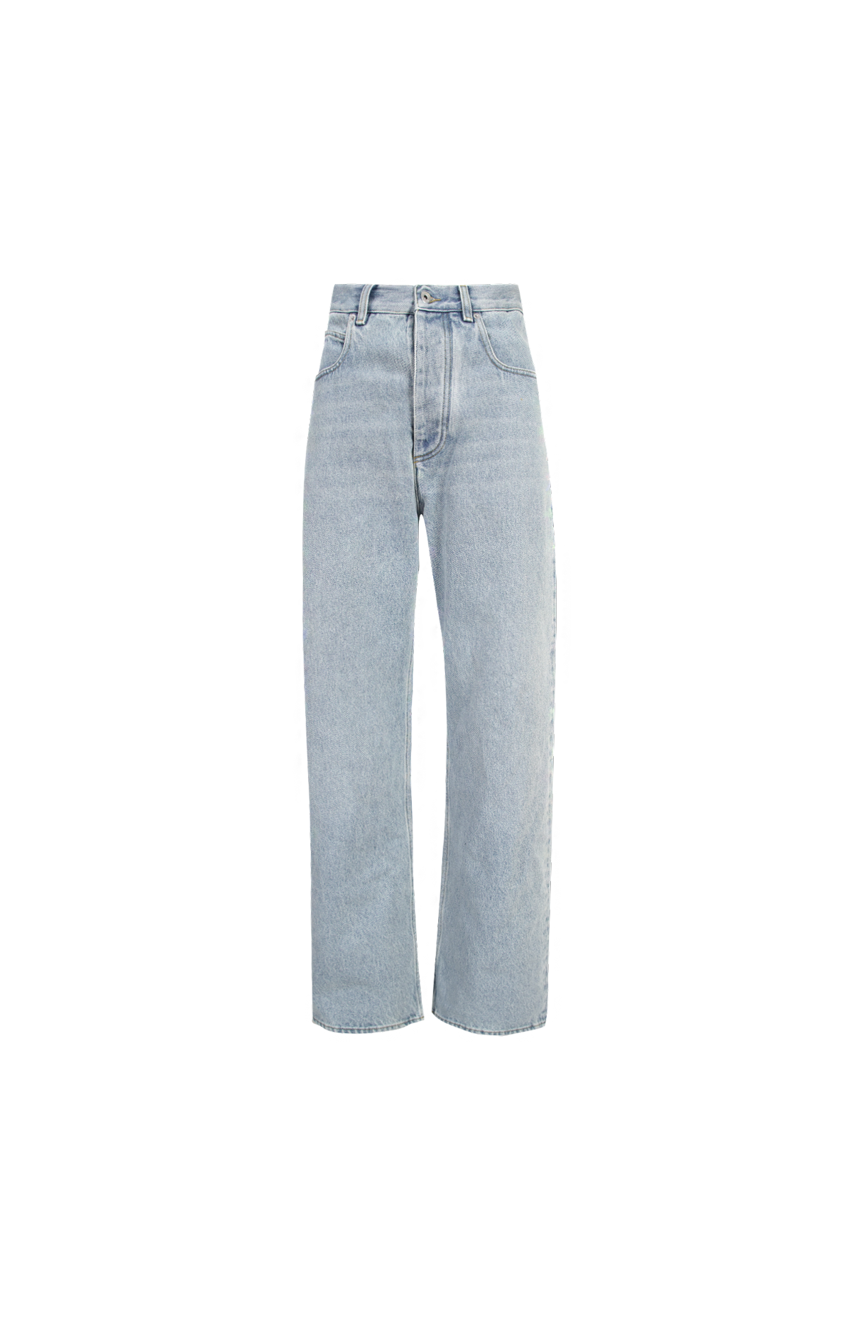 Light Bleach Wide Jeans