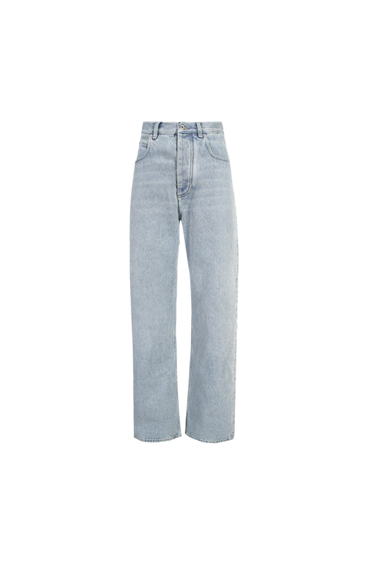 Light Bleach Wide Jeans