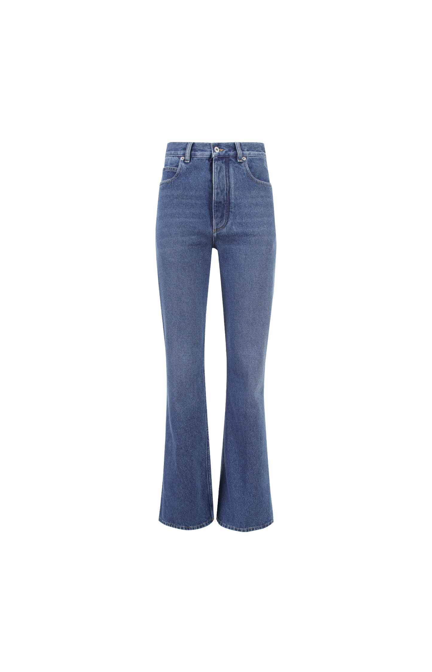 Medium Indigo Flared Jeans