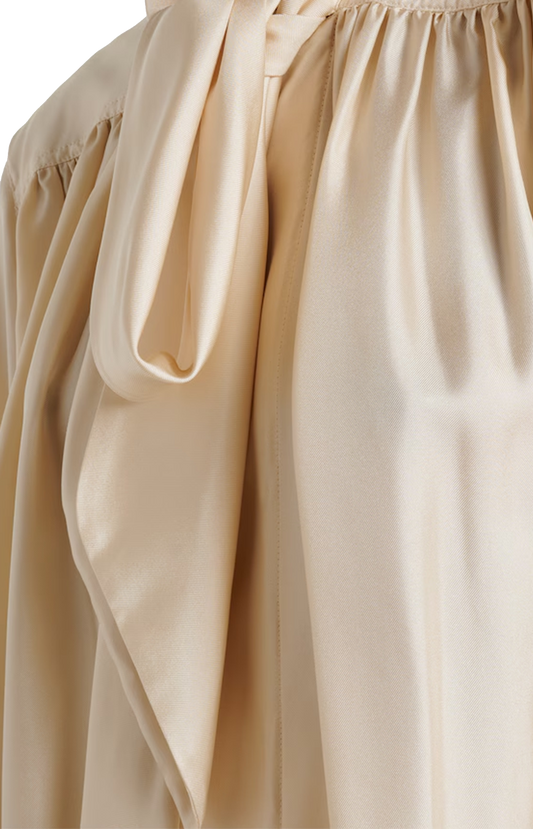 Bottega Veneta Viscose Twill Blouse in Prosecco — product photo 2