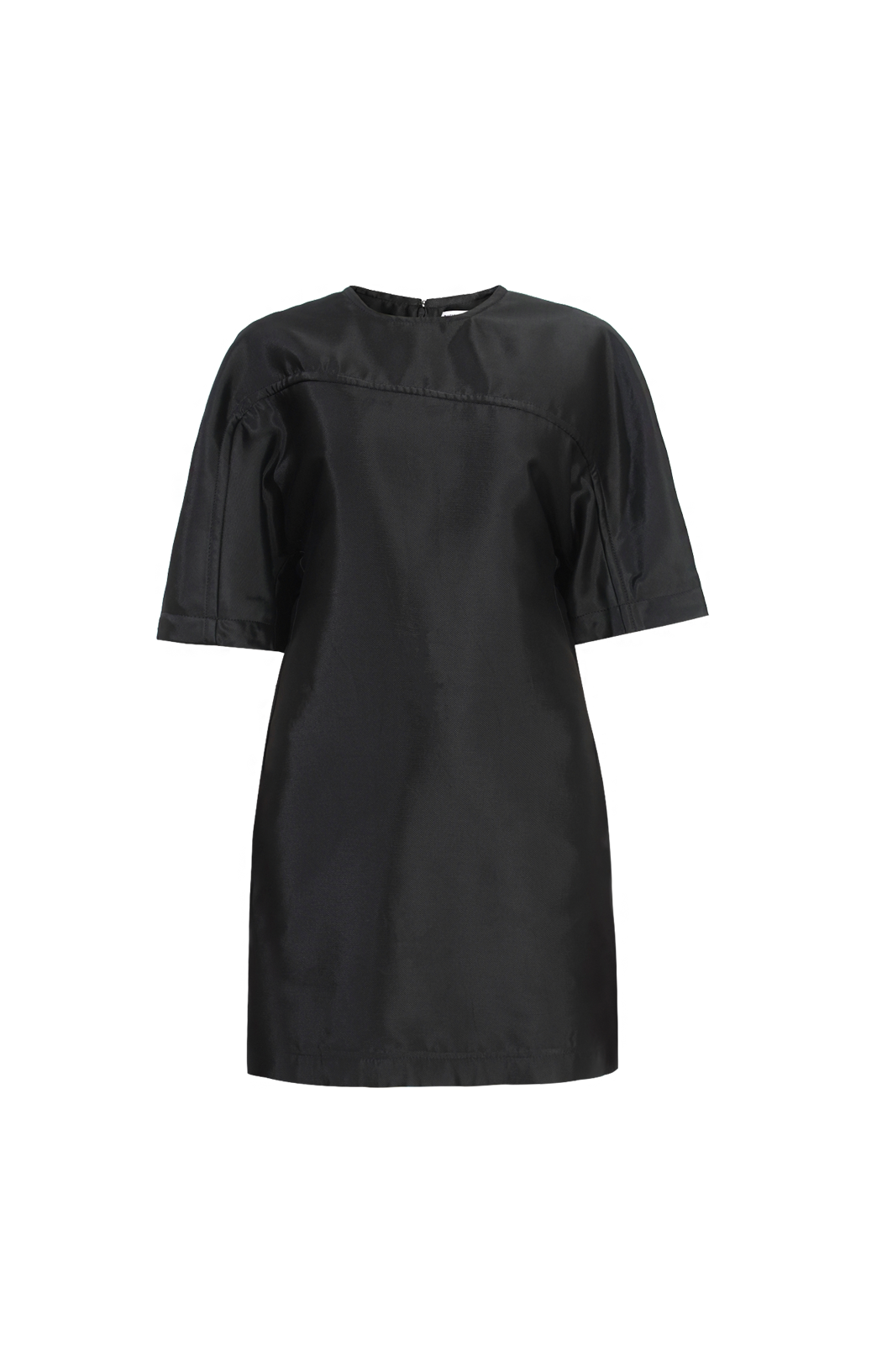 Washed Cotton and Viscose Twill Dress