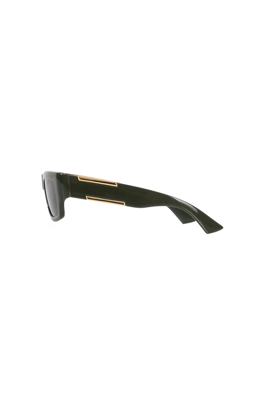 Dash Squared Sunglasses in Green