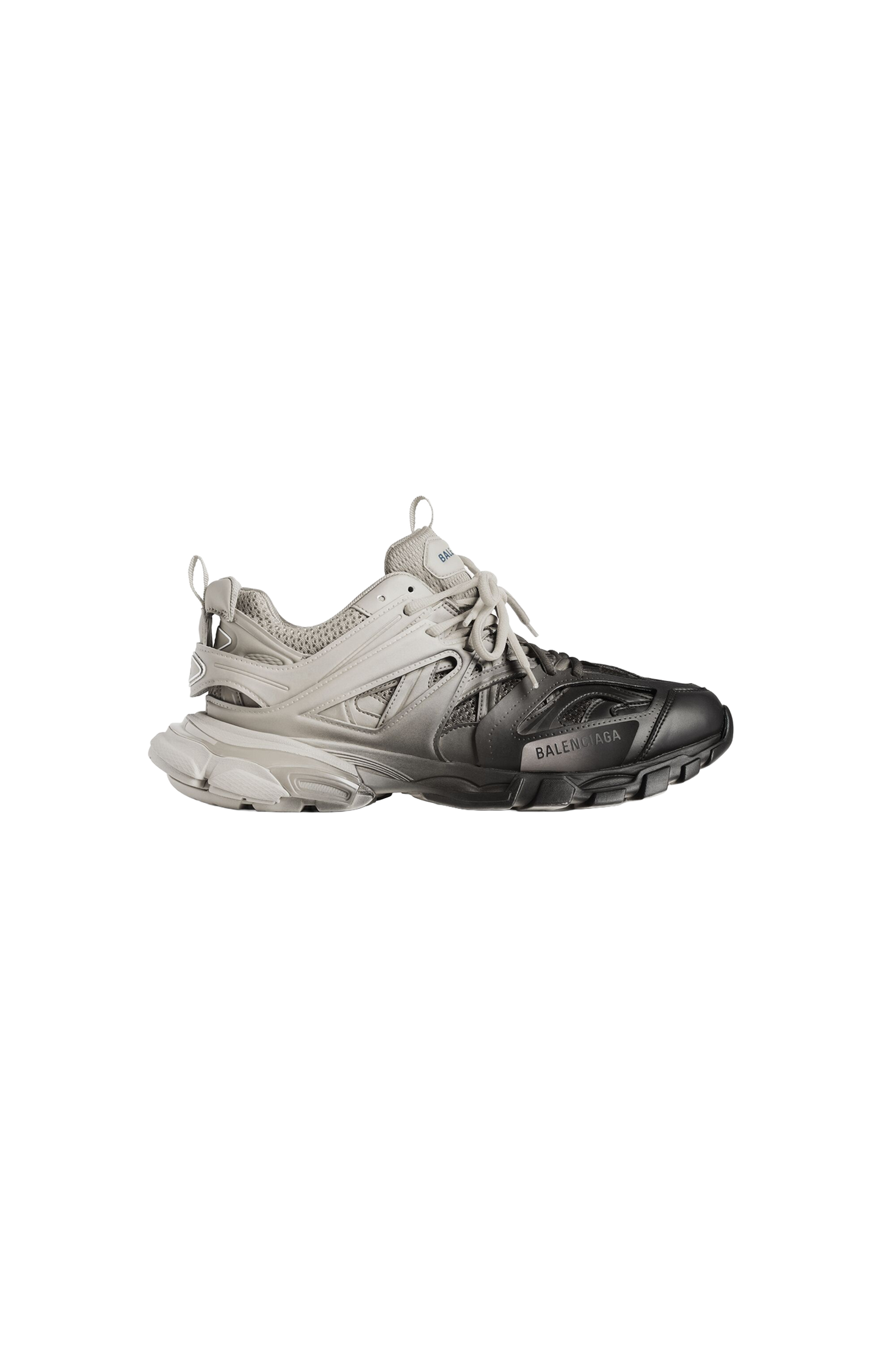 Track Gradient Sneaker in Black And Beige