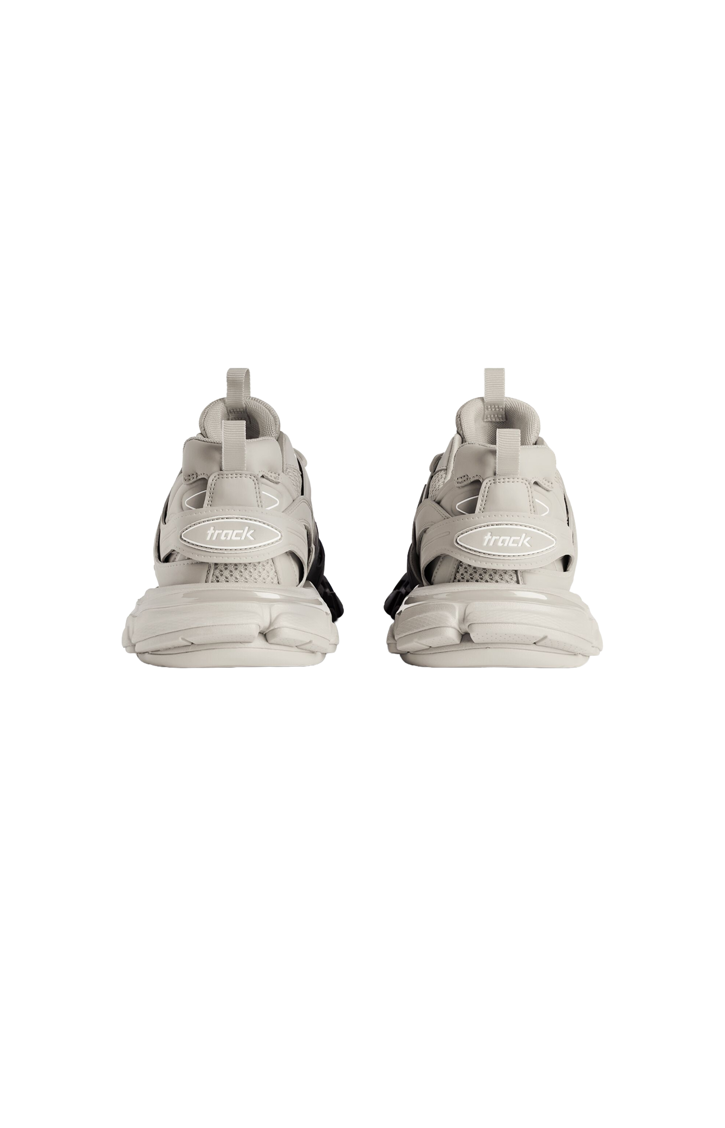 Track Gradient Sneaker in Black And Beige
