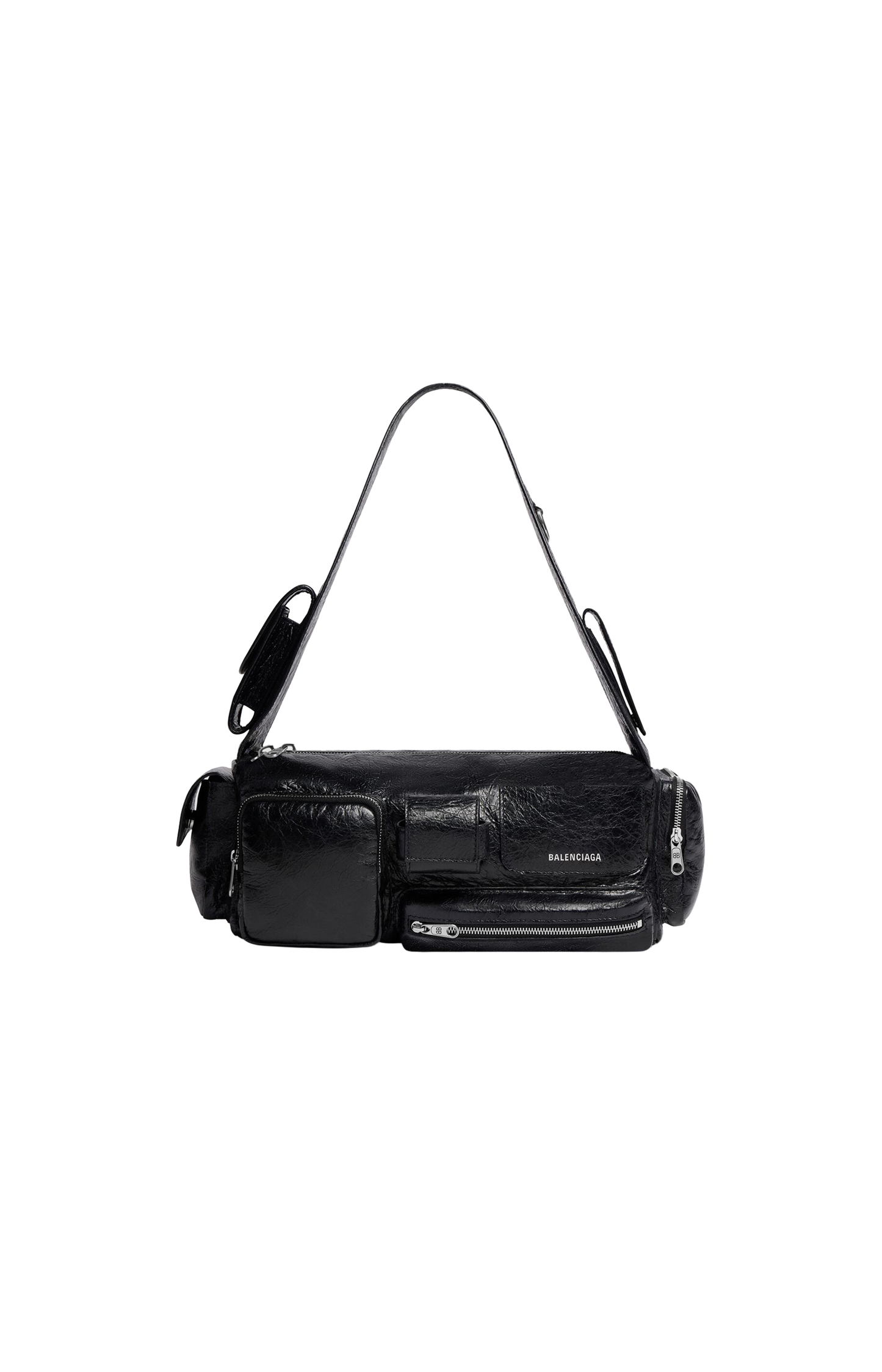 SUPERBUSY SMALL SLING BAG IN BLACK