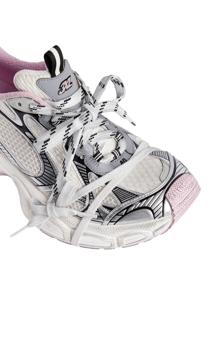 Women's 3xl Gel Clearsole Sneaker in White/pink/black