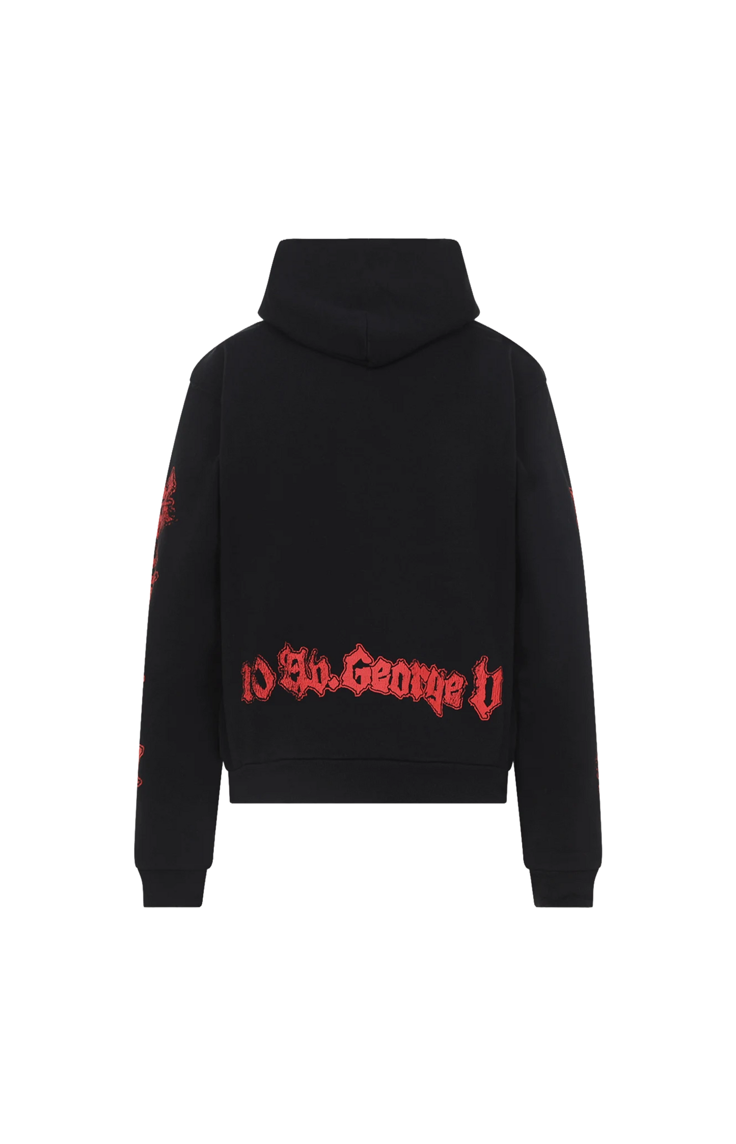Graphic-print hoodie
