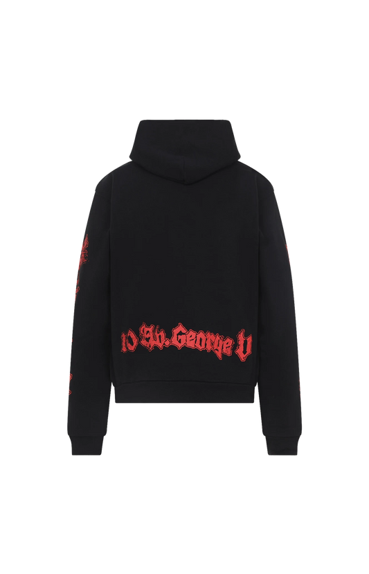 Graphic-print hoodie