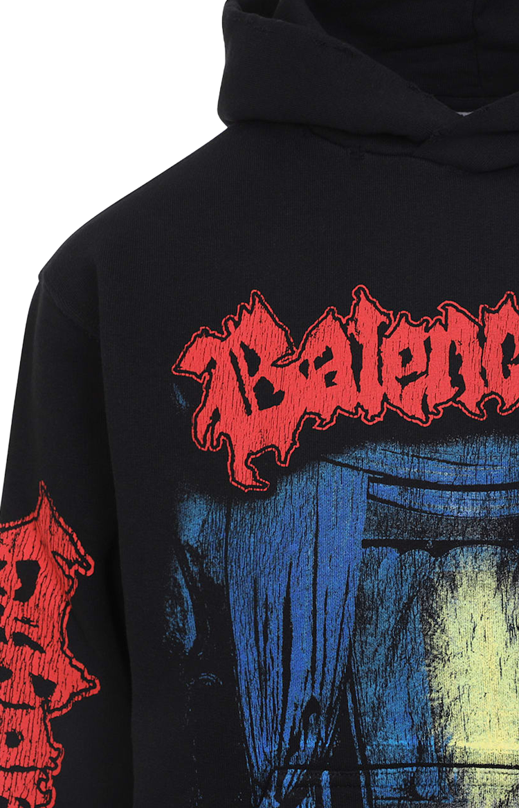 Graphic-print hoodie