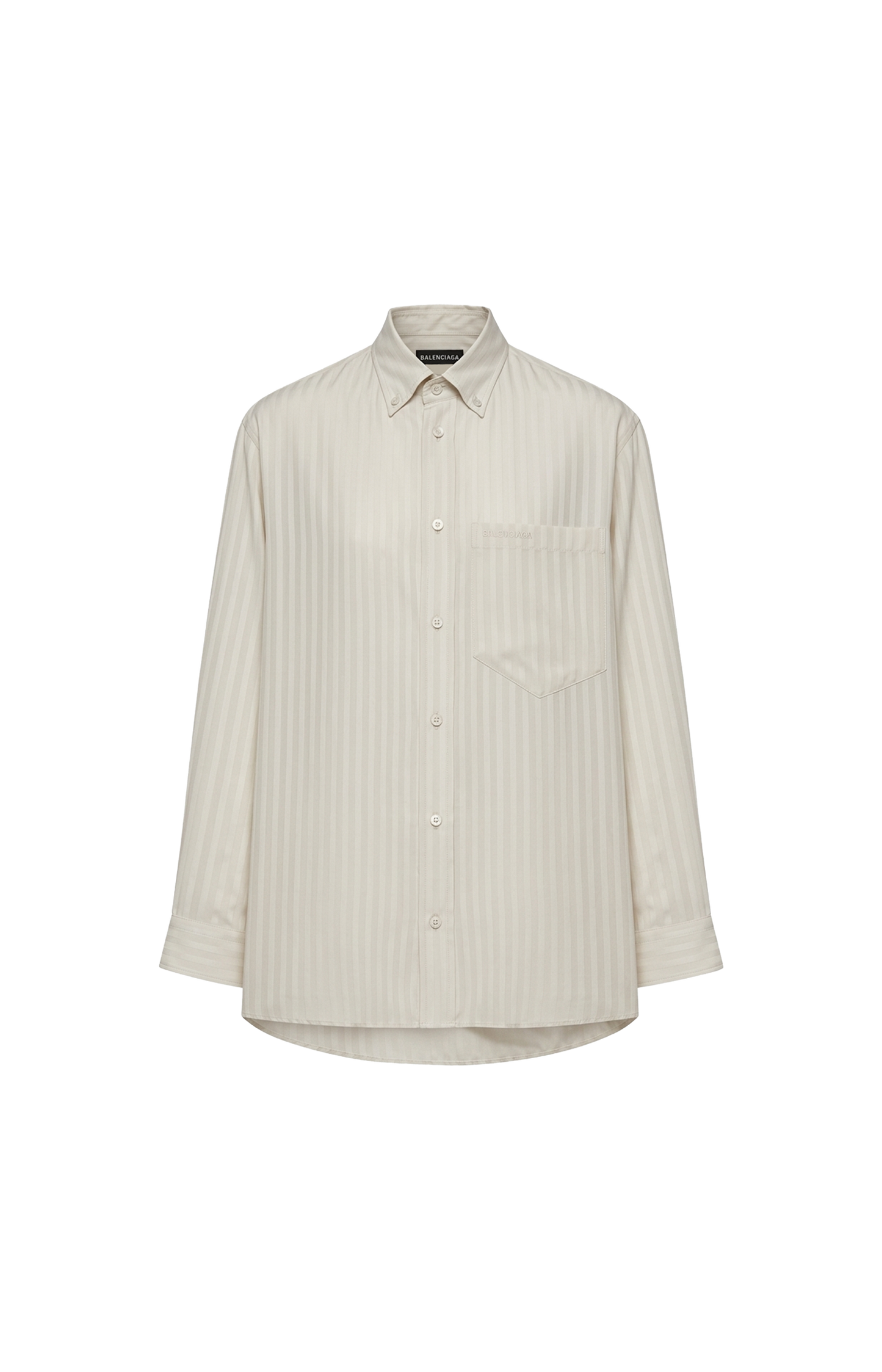 Sand Cupro Oversize Shirt