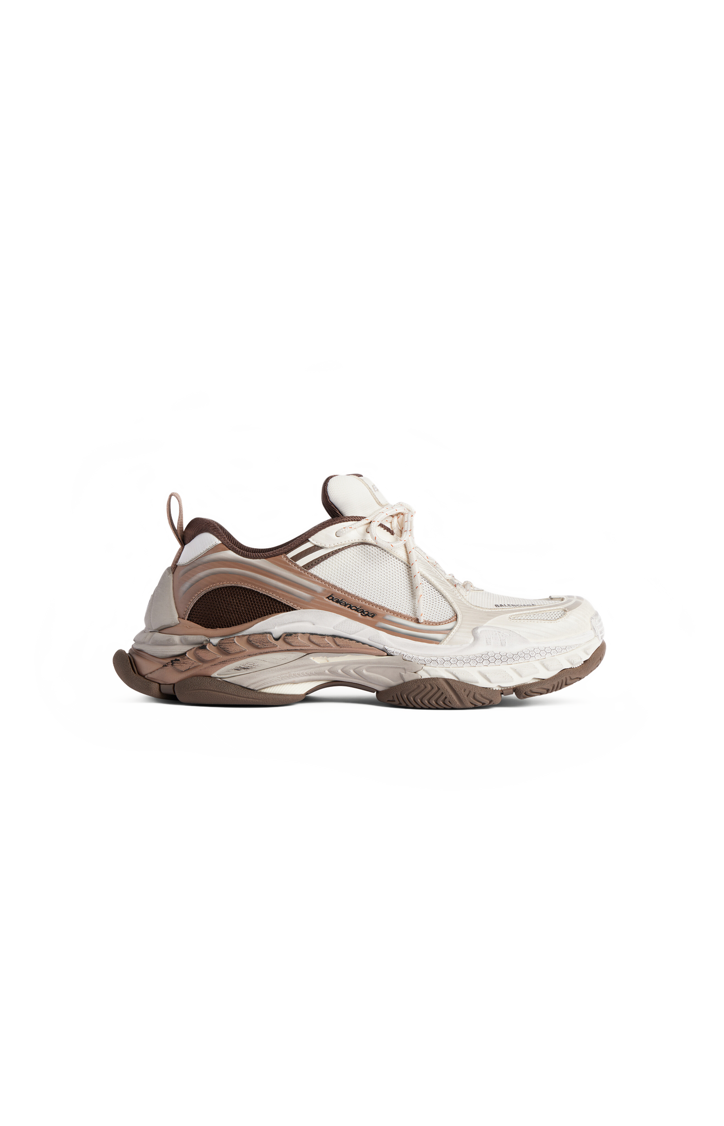 Balenciaga Triple S.2 Sneaker in Brown/Beige — front view