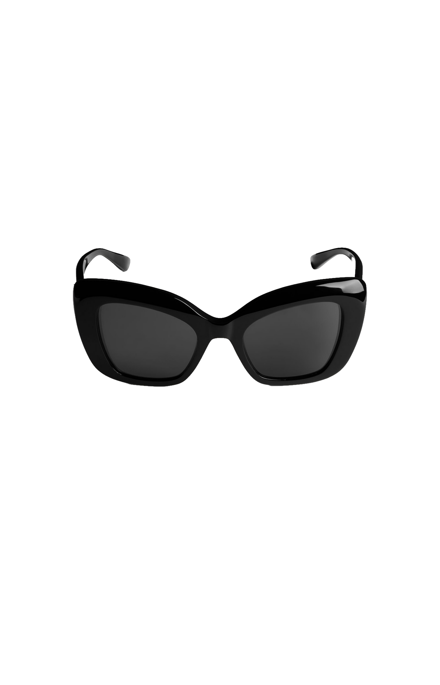 Diva Butterfly Sunglasses in Black