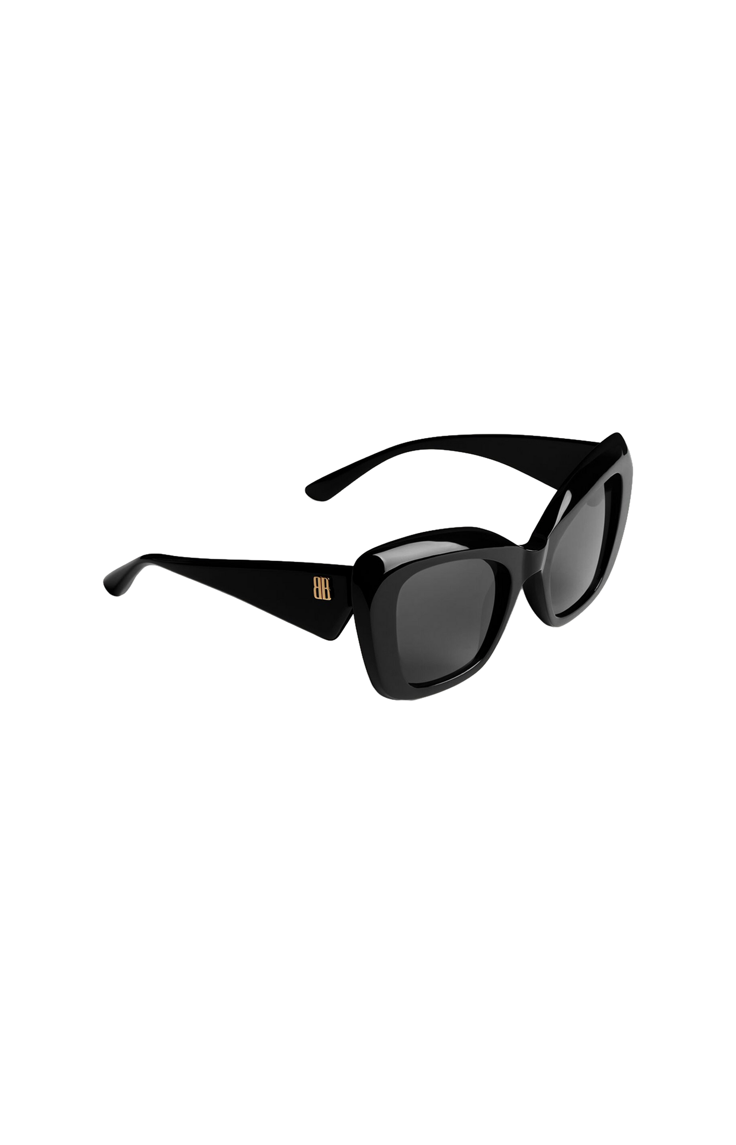 Diva Butterfly Sunglasses in Black