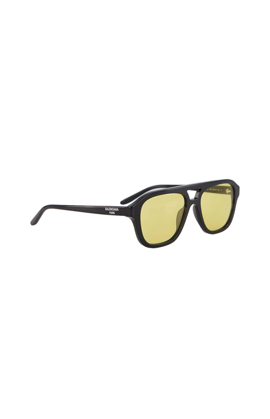 Black Daily Pilot Acetate Sunglasses