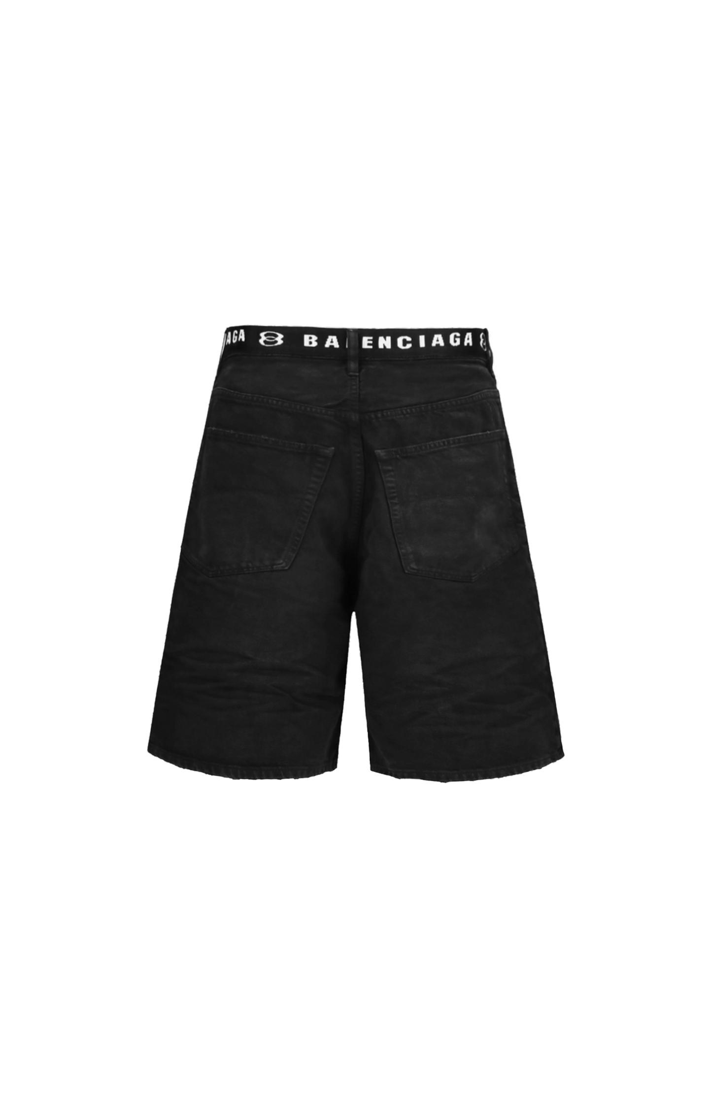 Black Shorts With Belt
