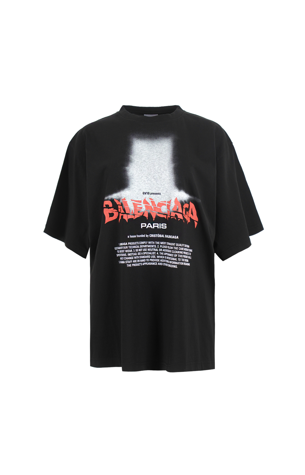The Door Oversized T-shirt in Black