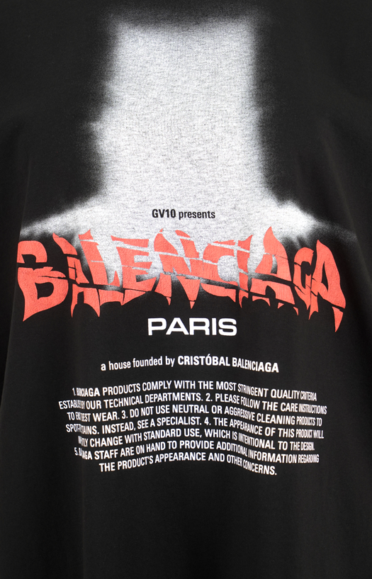 The Door Oversized T-shirt in Black