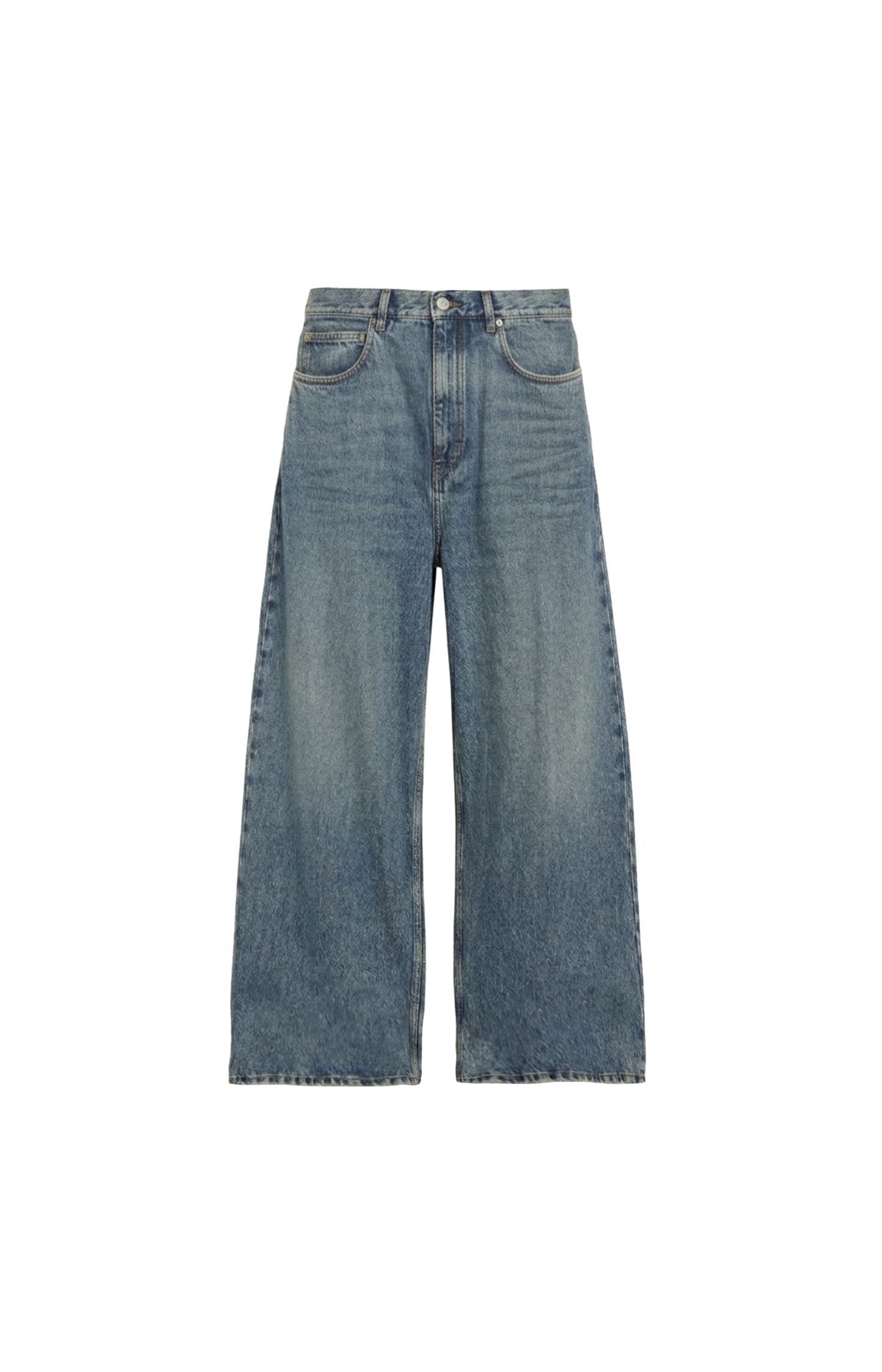 Low Crotch Baggy Jeans