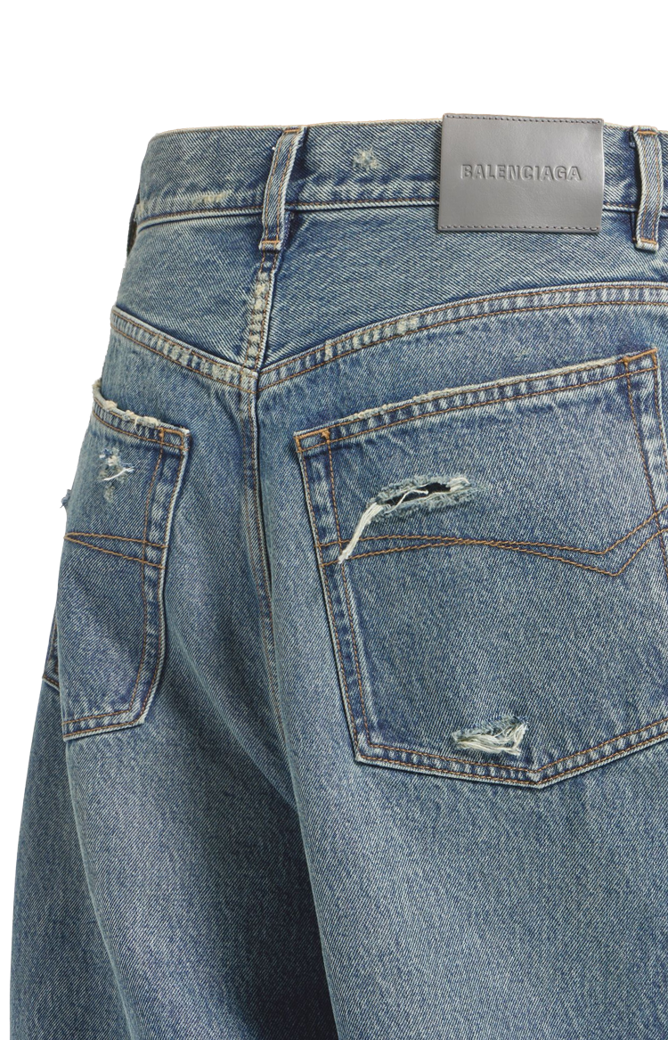 Low Crotch Baggy Jeans