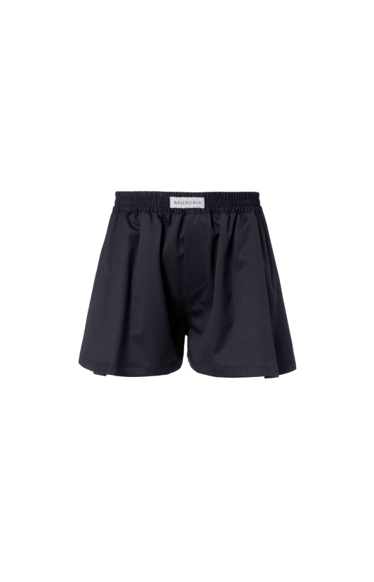 A-line Boxer Shorts in Black
